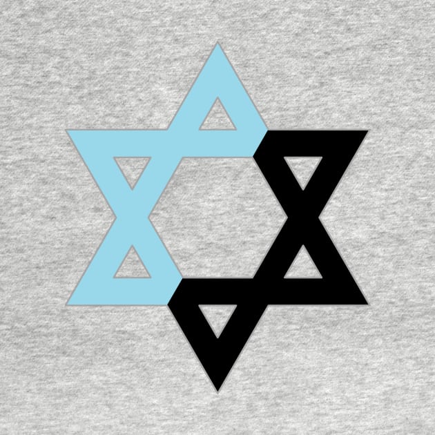 Individualist Anarchist Magen David by dikleyt